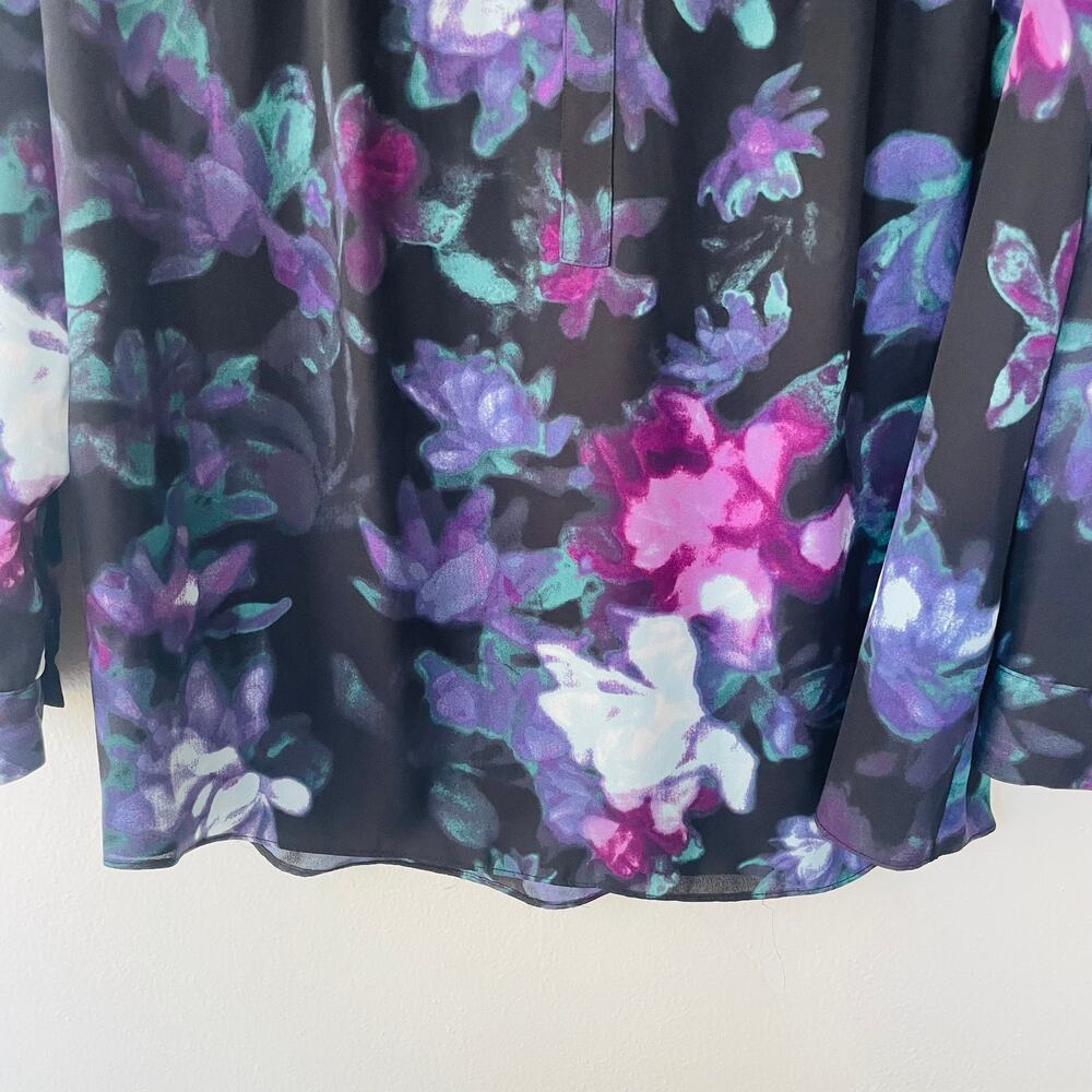 Simply Vera Vera Wang abstract print blouse size XXL - Picture 4 of 12